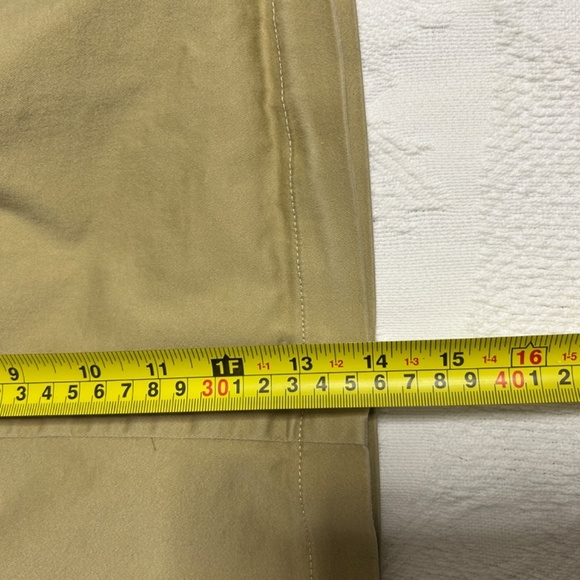 Aritizia Sunday Best Tan Mini Skirt Pleated Women's Size 12 academia School - Picture 7 of 7